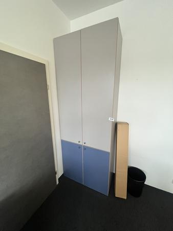 2teiliges Aktenschrankmodul 240 x 90 cm (80/160 cm)