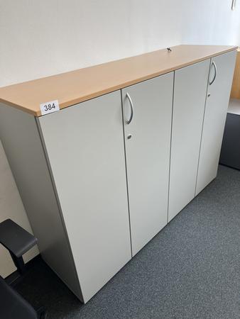 HALI Aktenschrank ca. 160 x 110 cm, Buche/Silber, 4fl�gelig