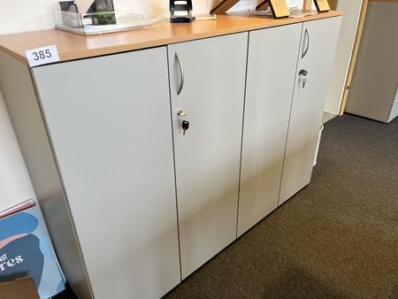 HALI Aktenschrank ca. 160 x 110 cm, Buche/Silber, 4fl�gelig