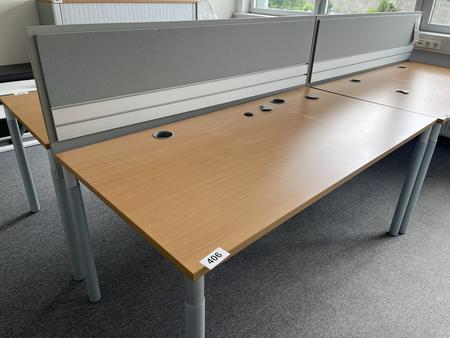 HALI Schreibtisch ohne R�ckwand 160 x 80 cm