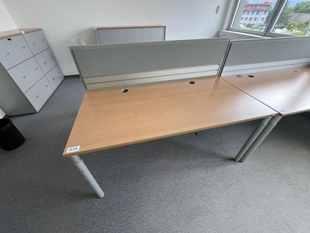 HALI Schreibtisch ohne R�ckwand 160 x 80 cm