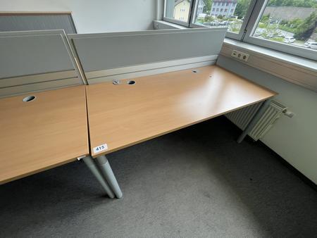 HALI Schreibtisch ohne R�ckwand 160 x 80 cm