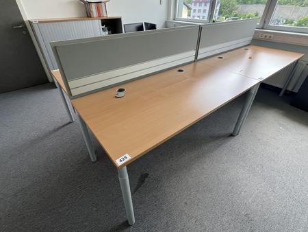 HALI Schreibtisch ohne R�ckwand 160 x 80 cm