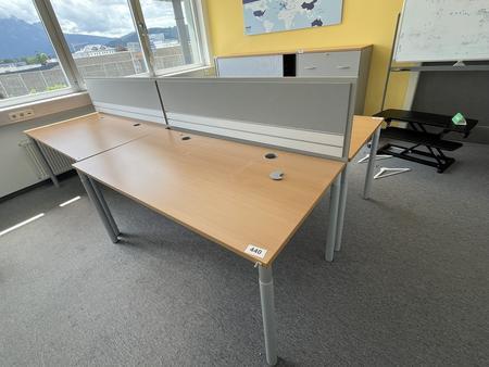 HALI Schreibtisch ohne R�ckwand 160 x 80 cm