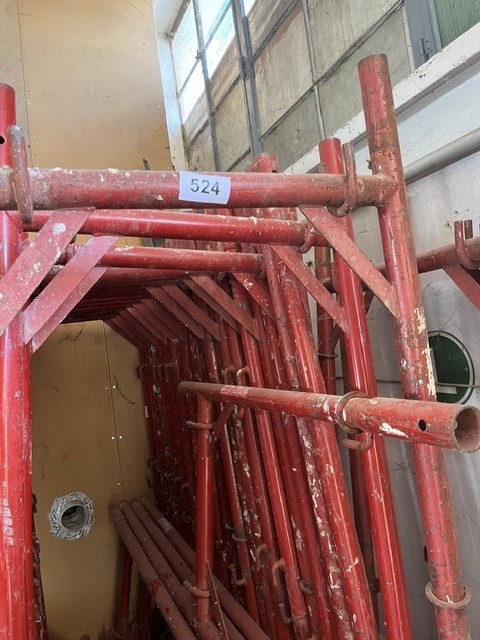 ca.200 m2 RINGER Schnellbauger&uuml;st ( 40 x Rahmen 