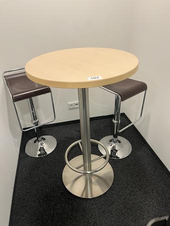 Stehtischmodul ca. 70 cm Durchmesser - 2 Stück Stühle Stehtischmodul ca. 70 cm Durchmesser - 2 Stück Stühle