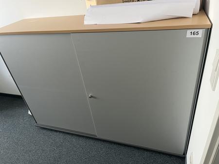 Aktenschrank ca. 160x110 cm mit Schiebetüren Aktenschrank ca. 160x110 cm mit Schiebetüren