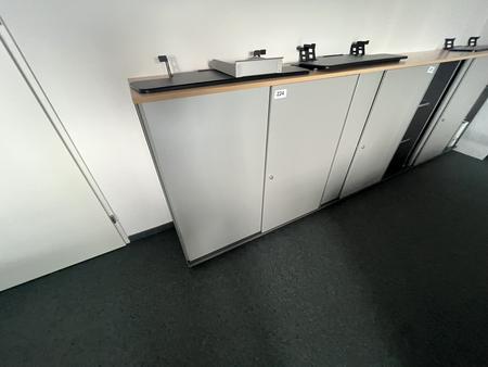 Aktenschrankmodul BENE 120x110 cm mit 3 Ordnerhöhen Aktenschrankmodul BENE 120x110 cm mit 3 Ordnerhöhen