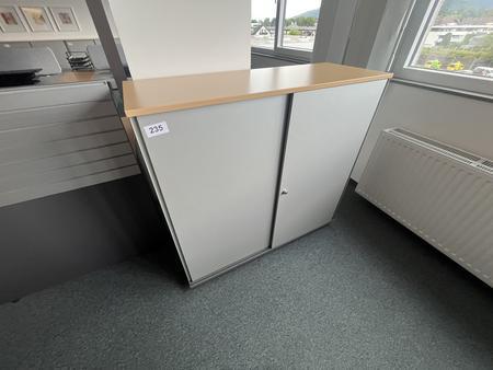 Aktenschrankmodul BENE 120x110 cm mit 3 Ordnerhöhen Aktenschrankmodul BENE 120x110 cm mit 3 Ordnerhöhen
