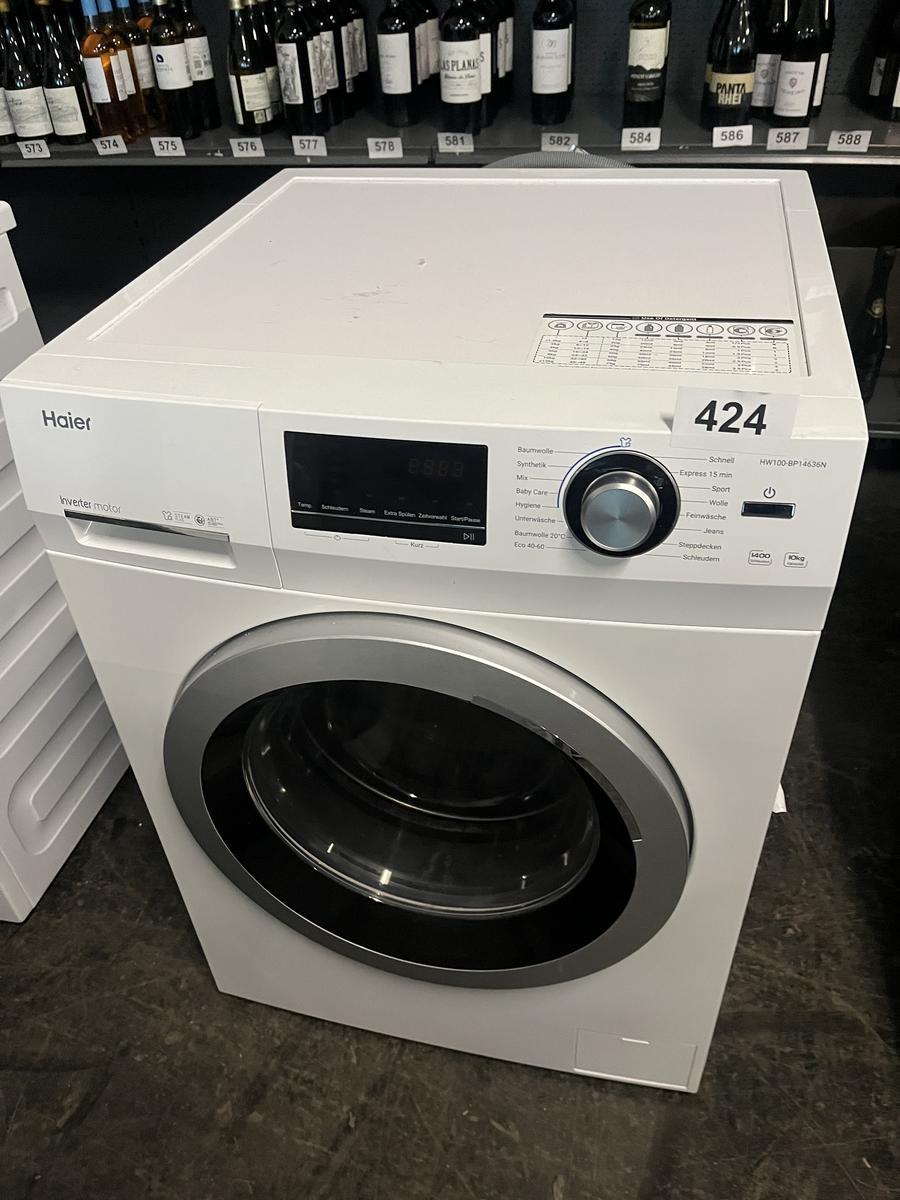 Haier Waschmaschine Typ HW100-BP 14636 N