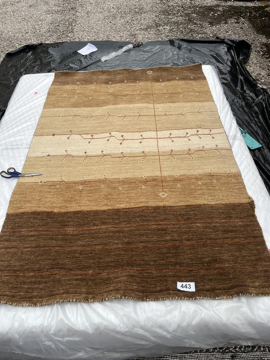 Teppich 120x180 cm 75% Schurwolle 25% Baumwolle
