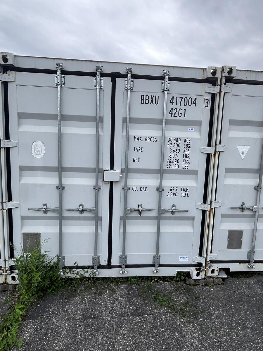 See-Lagercontainer 40 mit Doppelt&uuml;re ca.12.19 x 2.44 x 2.60 m 