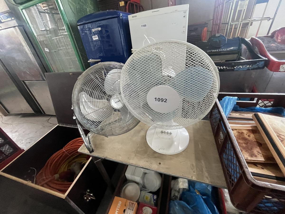 2 Stk. Standventilatoren