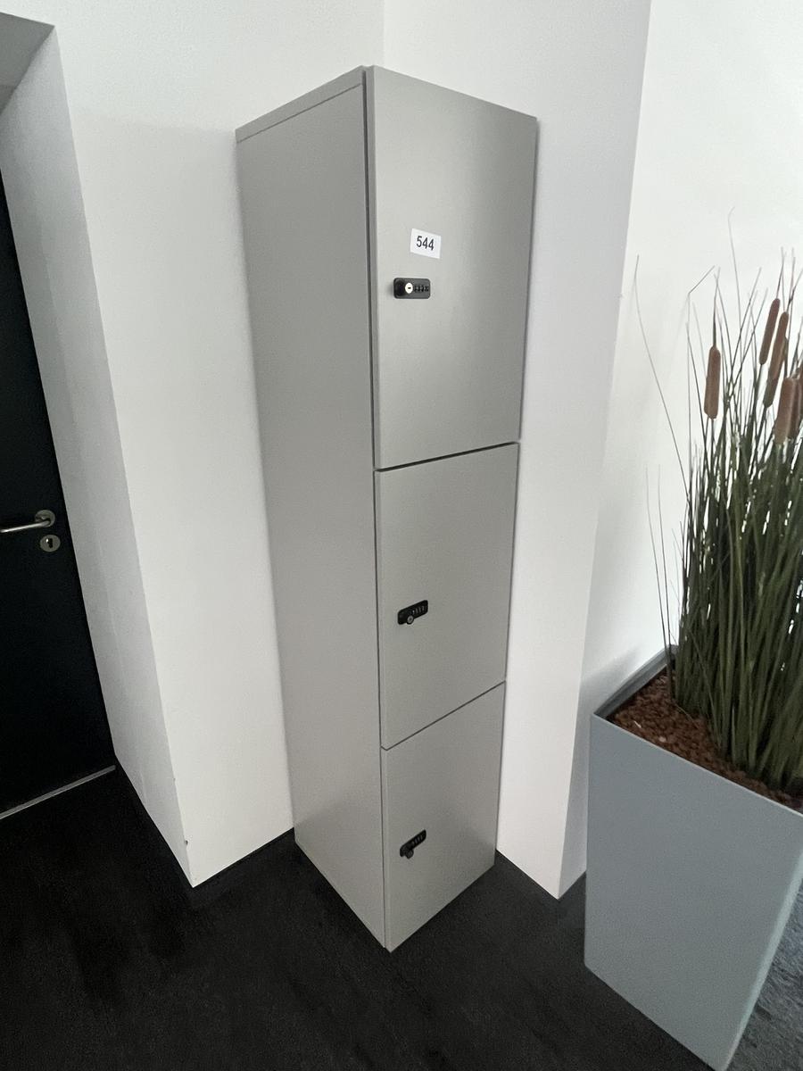 Handtaschenspind versperrbar ca. 40/46/190 cm
