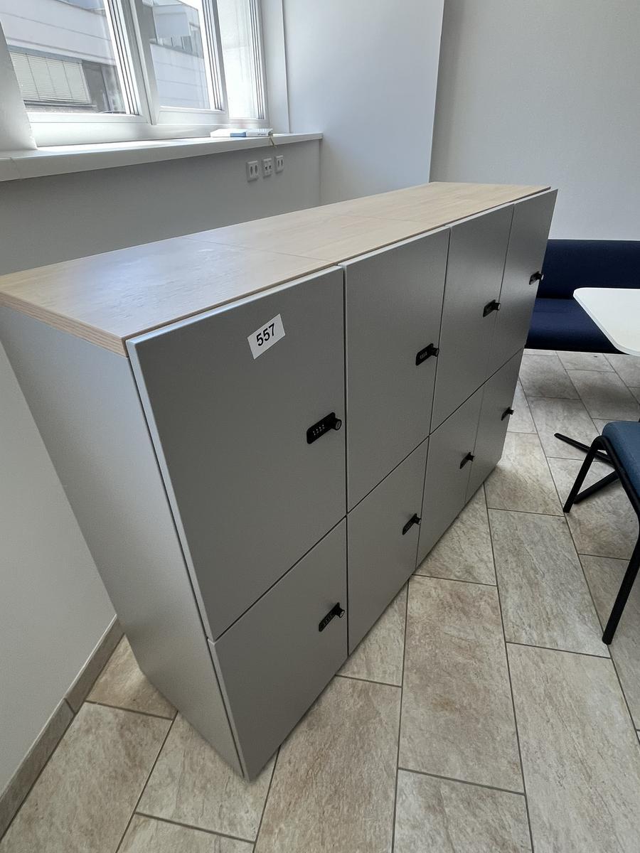 4 Stk. Handtaschenspinde ( 4 teilige ) je 40/46/116 cm