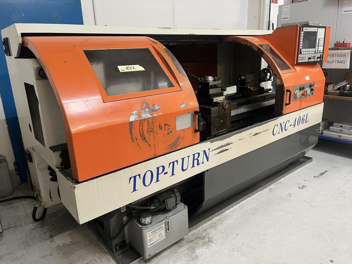 CNC-Flachbettdrehmaschine-Bearbeitungszentrum TOP-Turn Typ 406 L