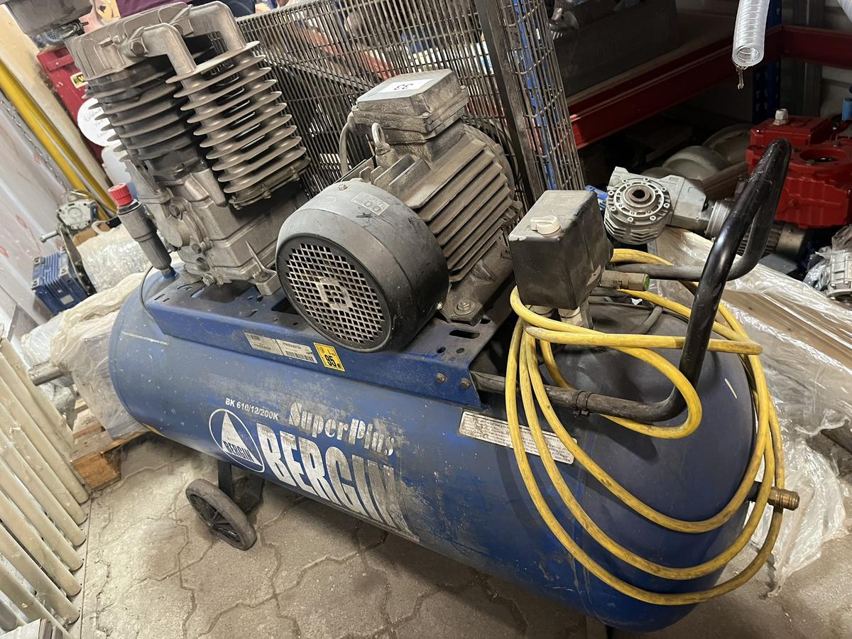 Bergin Druckluftkompressor Typ BK 610 12 200 K Superplus