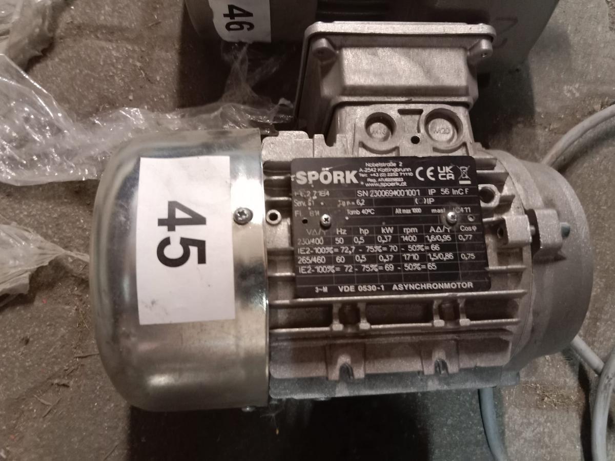 Elektromotor Sp&ouml;rk Typ SN 2300694001001 IP 56