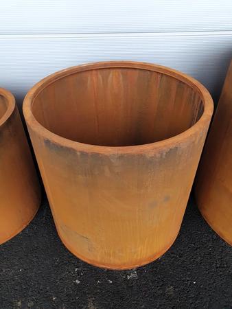 70x70cm Terra Corten Cortenstahl Pflanzengef��