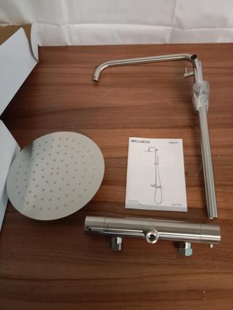 VEMA Duscharmaturen-Set, TypV08233.AC.005 Wellness, Inox