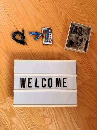 Lightbox mit Buchstaben - LED Lightbox mit Buchstaben - LED