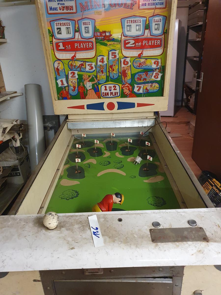 Alter Player Golf Williams ca. 122 x 61