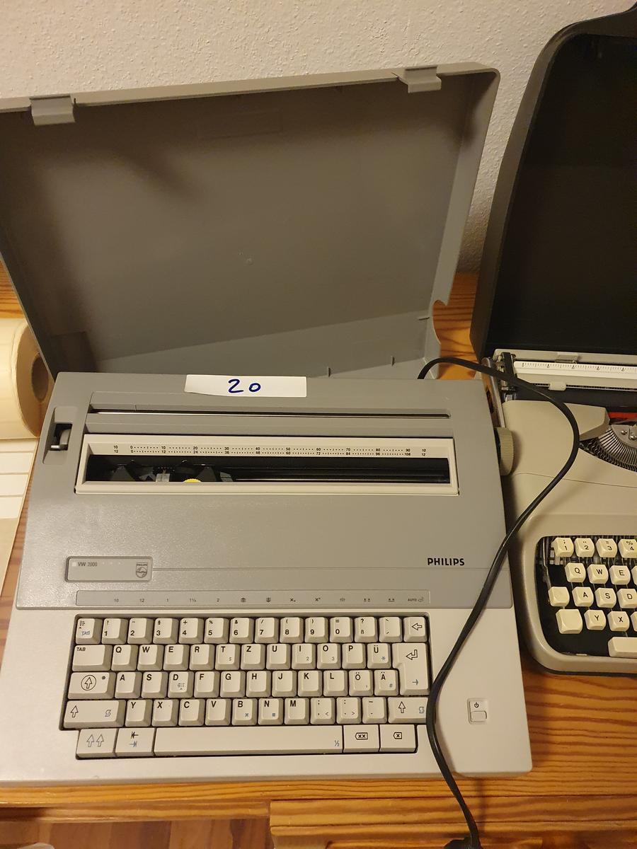 elektrische Schreibmaschine Philips VW2000