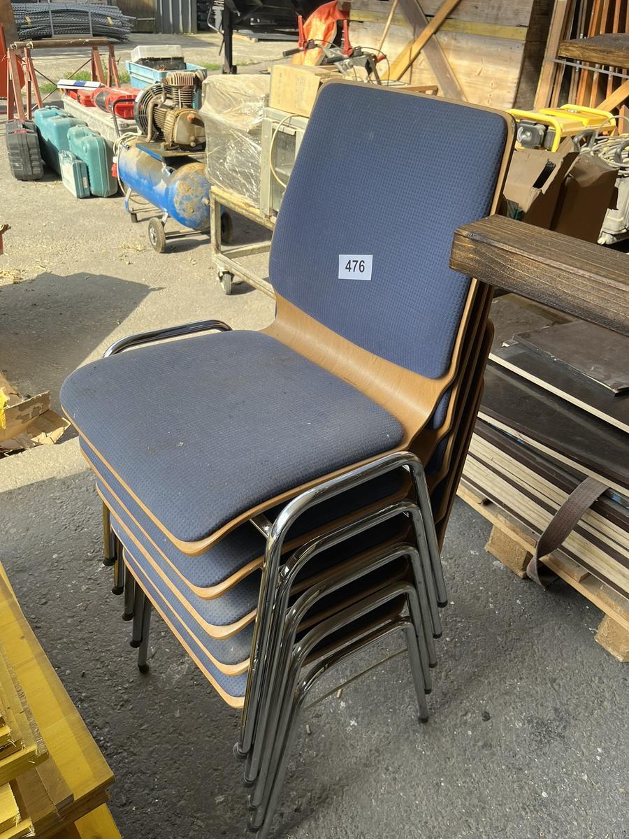 5 St&uuml;ck Stapelst&uuml;hle