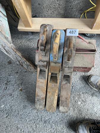 3 Stück Tischler Handhobel 3 Stück Tischler Handhobel