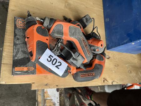 Posten Black & Decker Schrauber Posten Black & Decker Schrauber