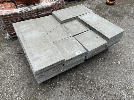 ca. 25 Stück Betonplatten 60/30/ 5 cm ca. 25 Stück Betonplatten 60/30/ 5 cm