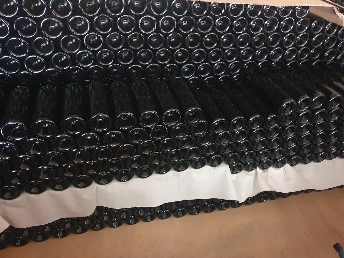 10 Flaschen Savignon Blanc Ried Kranachberg 2019 ohne Etikett
