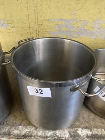 Edelstahl Kochtopf, Ma�e: ca. DM 28 cm, H 29 cm