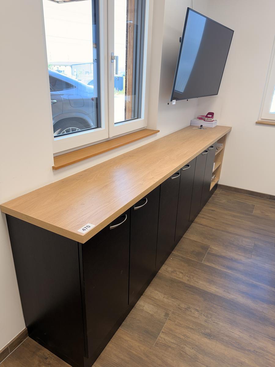 Sideboard/ Wandboard 300 x 50 x 90 cm - 6 Fl&uuml;gelt&uuml;ren