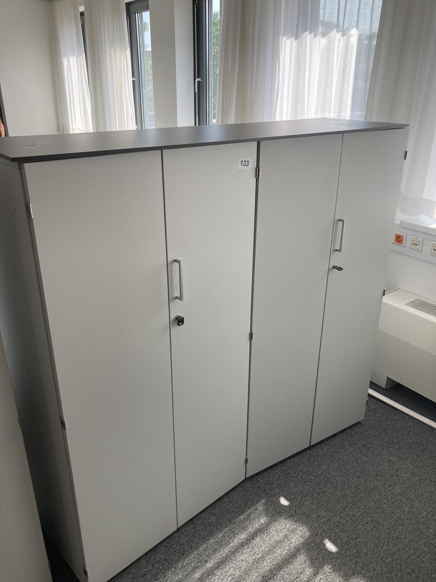 Aktenschrank, 2teilig, 4 Ordnerh&ouml;hen, Platte durchgehend, Ma&szlig;e Gesamt: 160 x 45 x 155 cm?d=2026-07-22 23:21:02
