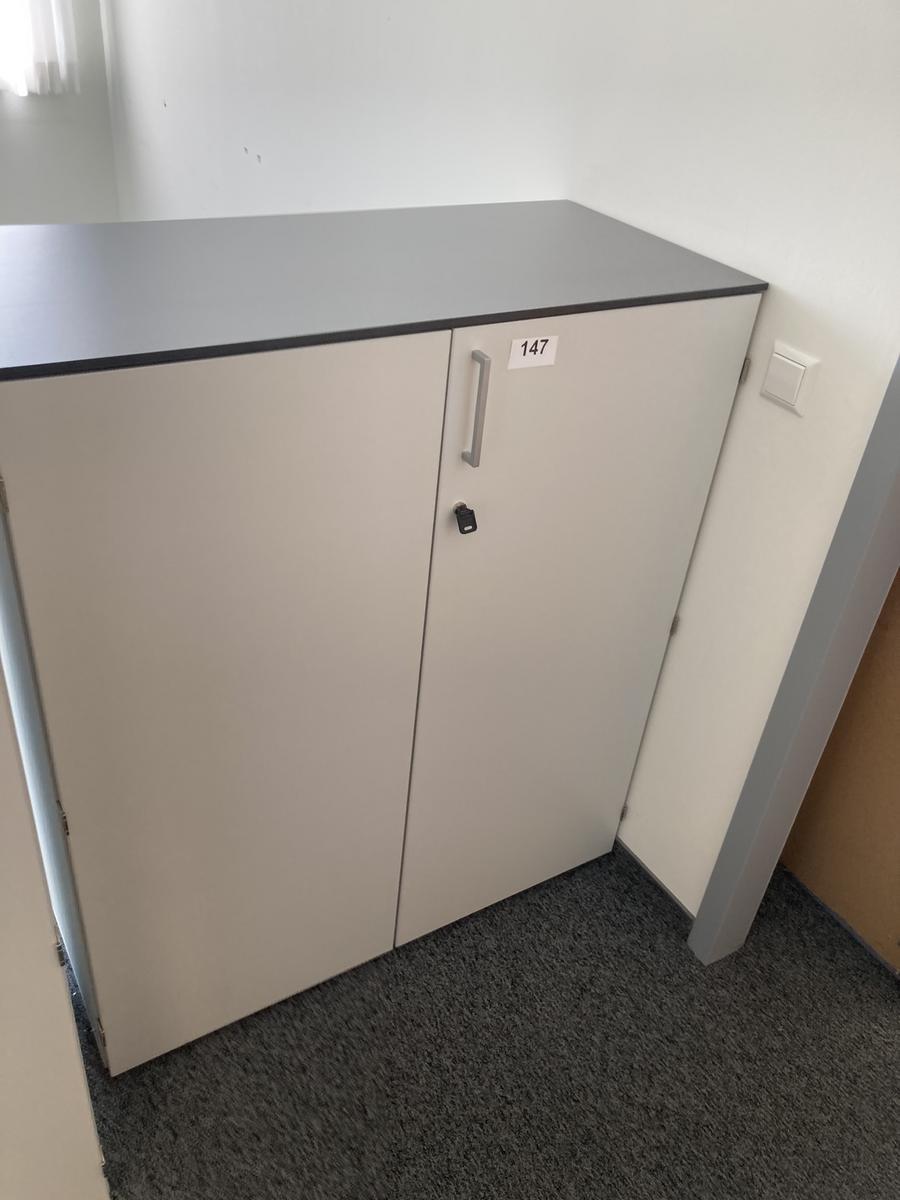 Aktenschrank, 3 Ordnerh&ouml;hen, Ma&szlig;e: ca.100 x 45 x 113 cm