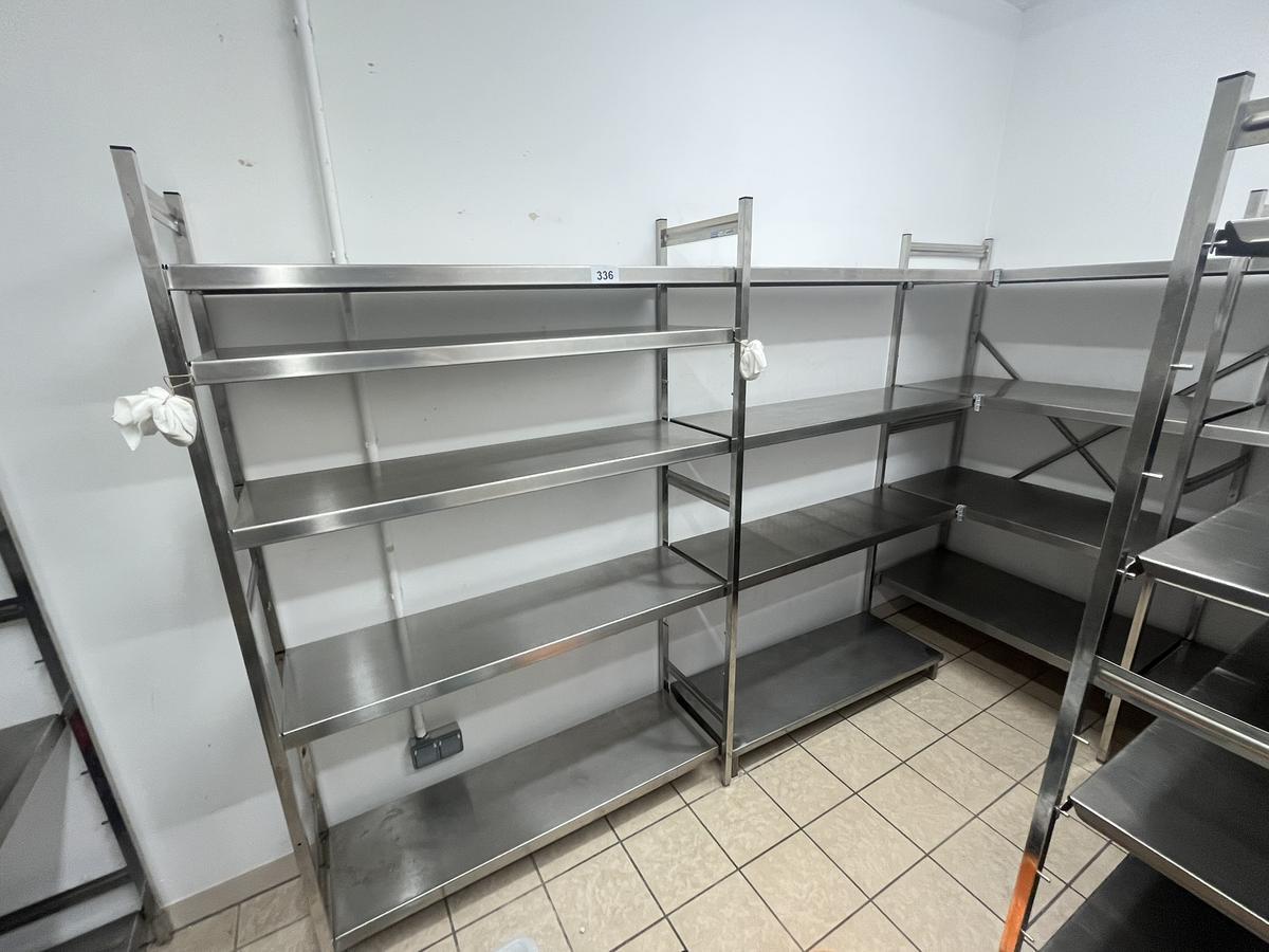 HUPFER Edelstahlregale: 235/35/180 cm ?d=2026-07-27 16:10:11
