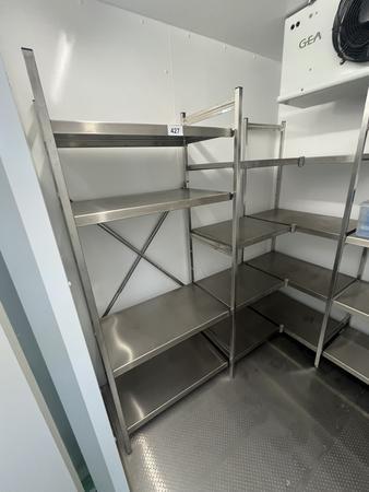 Hupfer K�hlhausregale: 180/110/180 cm mit Fachb�den Stecksystem