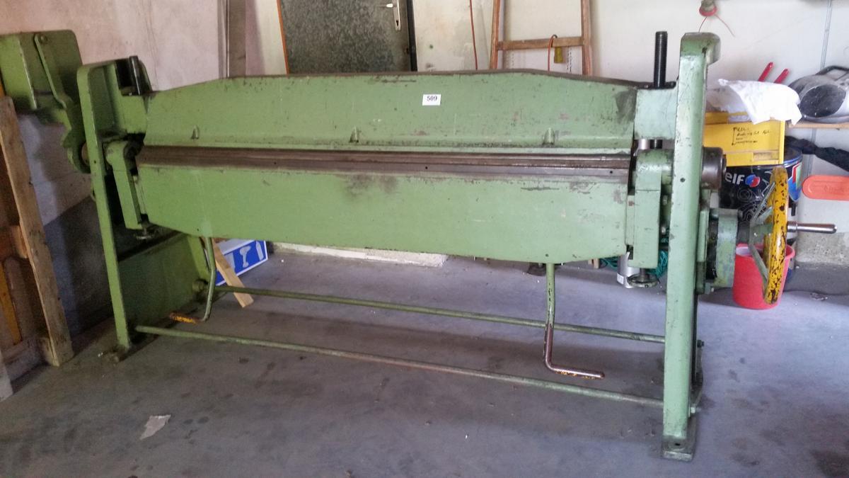 Schierl Abkantbank Type GAK I/2mm Fabr. Nr 60