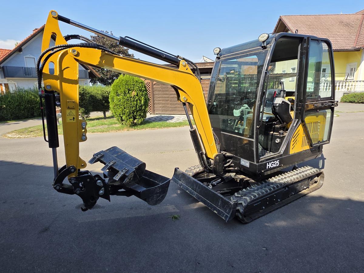 Hanggao Bagger Mini Excavator Modell HG25