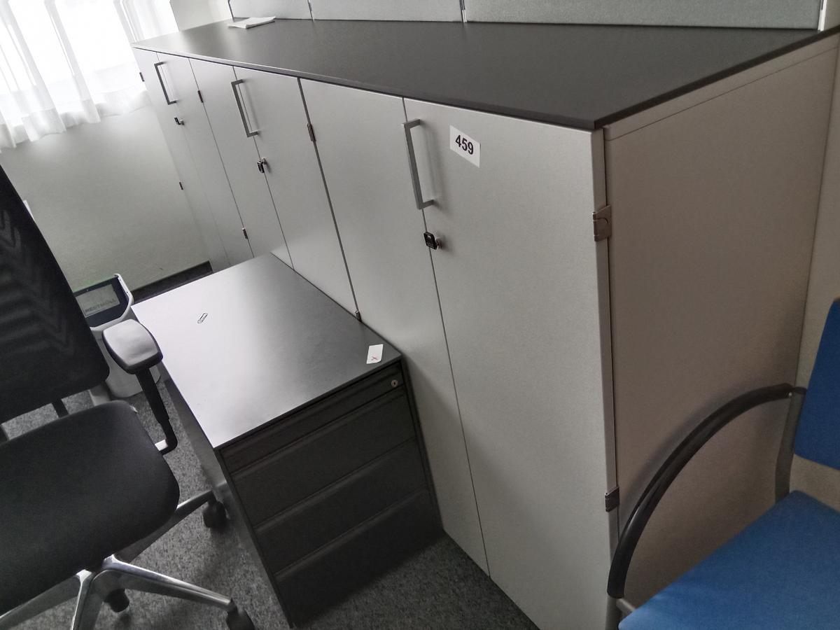 Aktenschrank-Kombination 3teilig, ca. 240 x 46 x 115 cm?d=2026-08-26 22:21:02