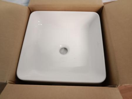 Villeroy & Boch Waschtisch, Farbe Wei�, Ma�e ca. 38 x 38 cm