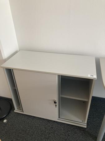 HALI Aktenschrank, 2 Ordnerhöhen, Maße: ca. 100 x 45 x 80 cm HALI Aktenschrank, 2 Ordnerhöhen, Maße: ca. 100 x 45 x 80 cm