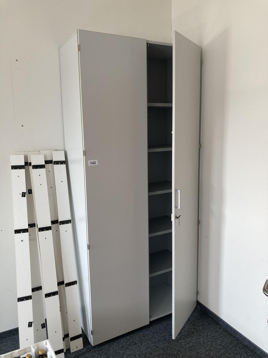 Aktenschrank, 6 Ordnerh&ouml;hen, Ma&szlig;e: ca. B 100 x 45 x 230 cm