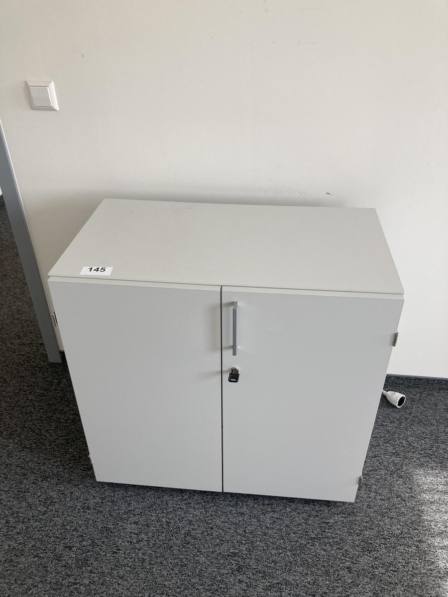 Aktenschrank, 2 Ordnerh&ouml;hen, Ma&szlig;e: ca. 80 x 45 x 80 cm