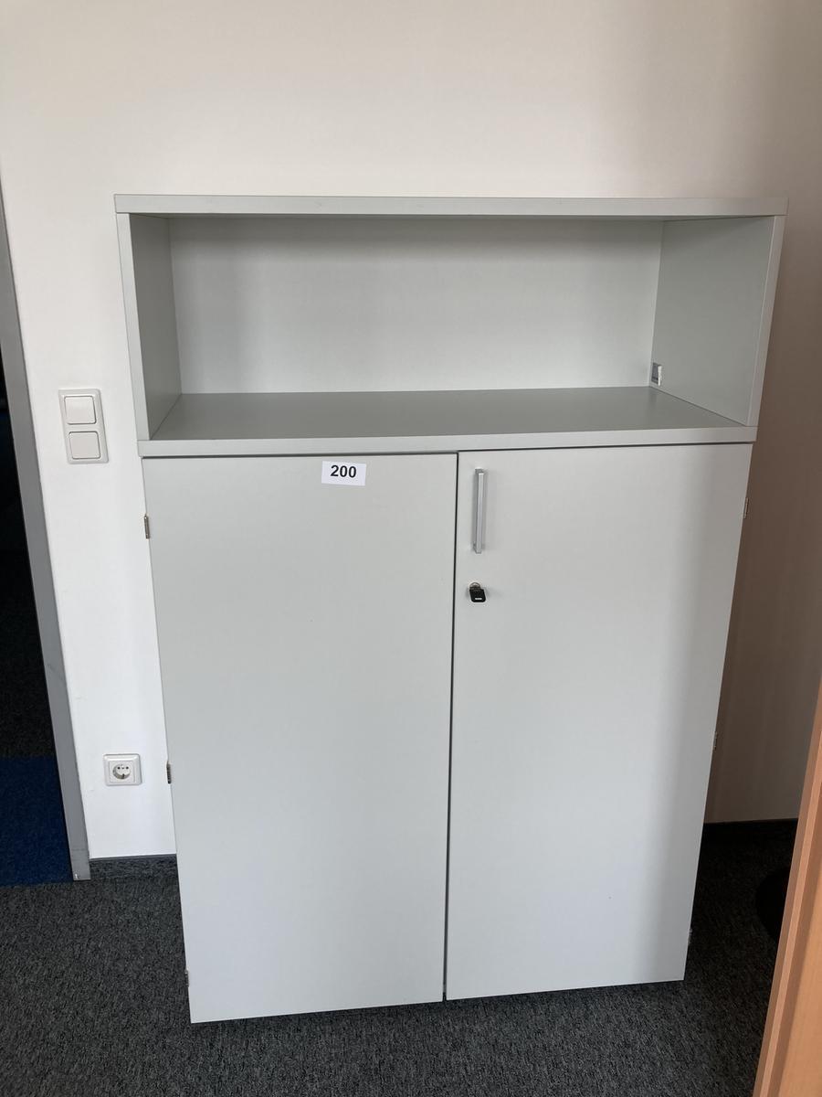 Aktenschrank mit Ablagefach, Ma&szlig;e: ca. 100 x 45 x 152 cm