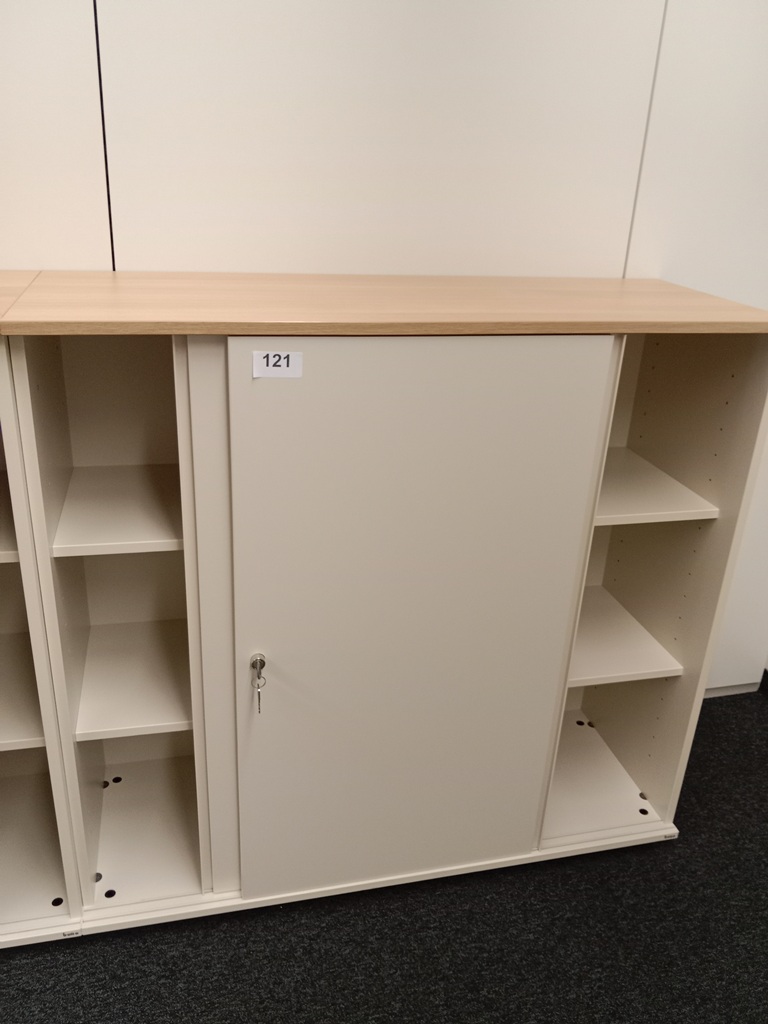 BENE Aktenschrank, 3 Ordnerh&ouml;hen, Ma&szlig;e B 120 x T 44 x H 113 cm?d=2026-09-03 06:20:55