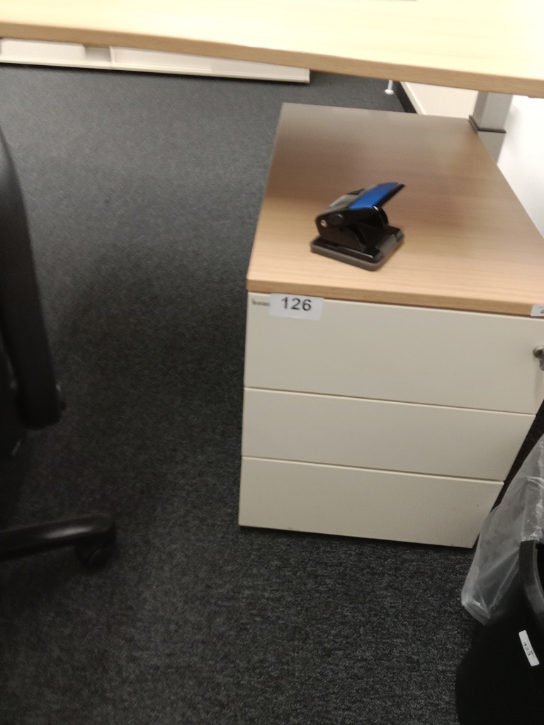 BENE Rollcontainer, Ma&szlig;e: ca T 80 cm x B 43 cm