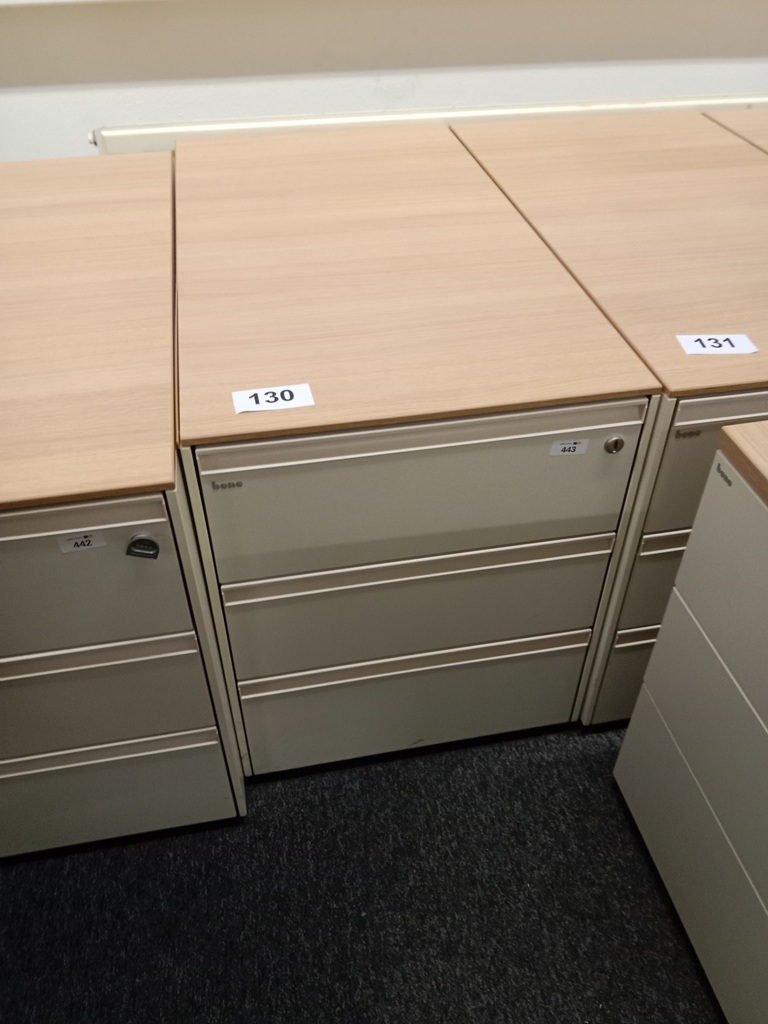 BENE Rollcontainer, Ma&szlig;e: ca T 80 cm x B 43 cm