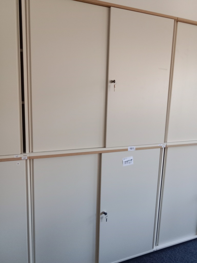BENE Aktenschrank, 6 Ordnerh&ouml;hen, 2teilig, bestehend aus Ober- und Unterschrank, Ma&szlig;e gesamt ca. B 120 x T 44 x H 226 cm?d=2026-09-03 06:21:01
